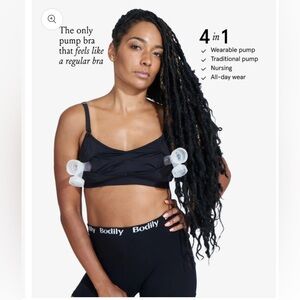 Bodily The Do Anything Bra size Large Black